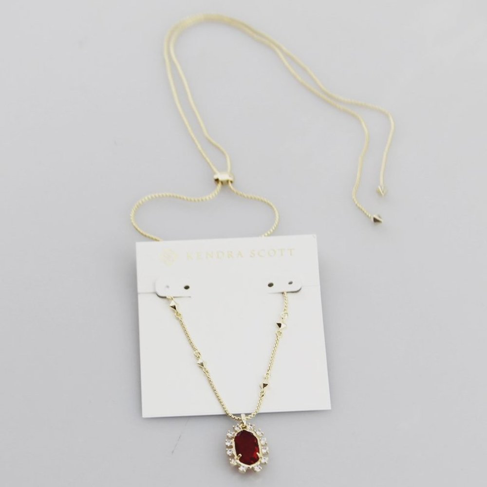 KENDRA SCOTT NECKLACE CLOSET CLEARANCE RED